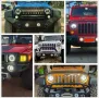 LED Фарове 7 Инч Фарове за Лада Нива Jeep Wrangler Cheroke KJ, снимка 4