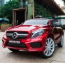 Акумулаторен джип Mercedes GLA45 12V батерия,MP3, с меки гуми с Кожена седалка, снимка 8