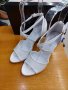 НАМАЛЕНИЕ-Дамски сандали естествена кожа м. 687 бяли,черни и светло бежави, снимка 6