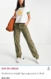 Stradivarius cargo/карго панталон в цвят каки/khaki, снимка 1