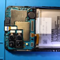Samsung A12 A125F части основна платка батерия блок захранване заден капак слушалка, снимка 6 - Резервни части за телефони - 41371891