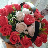 Кошници със сапунени цветя, снимка 9 - Подаръци за жени - 39594734