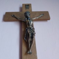 Стар кръст , Исус Христос 50.5х28см , снимка 10 - Други ценни предмети - 41394621