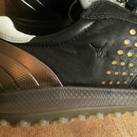 ECCO Women's Biom Hybrid 2 Golf Shoes Black Размер EUR 37 дамски естествена кожа 119-13-S, снимка 4 - Дамски ежедневни обувки - 41426123