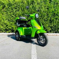 Електрическа Триколка FM1 1500W Зелена, снимка 3 - Мотоциклети и мототехника - 42278218