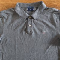 gant polo shirt - страхотна мъжка тениска Л размер , снимка 4 - Тениски - 40486486