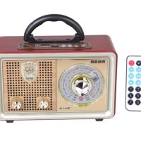 Ретро( Винтидж)Радио Meier M-110BT FM, Bluetooth USB SD AUX , снимка 2 - Тонколони - 41246809