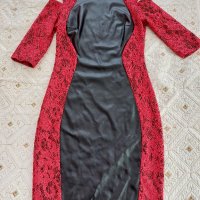 червена рокличка, снимка 2 - Рокли - 40193338