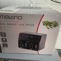 Двоен Air Fryer AMBIANO 2700W/ 8L - 2 x 4L, снимка 2 - Фритюрници - 40897728