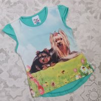 Блузка с кученца, снимка 3 - Детски Блузи и туники - 39400007