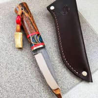 Ръчно изработен ловен нож от марка KD handmade knives ловни ножове, снимка 1 - Ловно оръжие - 39889785