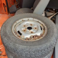 Резервна джанта с гума за Форд Транзит , снимка 1 - Гуми и джанти - 34065414