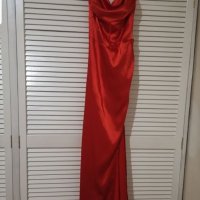 Бална/официална рокля червена, снимка 4 - Рокли - 36805350