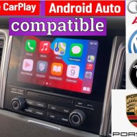 🚗🚗Активиране на Apple CarPlay Android Auto Audi SEAT Skoda VOLKSWAGEN PORSCHE VIM Видео в движение, снимка 2 - Навигация за кола - 38916691