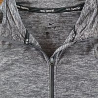 Nike Dri-Fit Element 1/2 Zip Shirt - страхотна дамска блуза КАТО НОВА, снимка 4 - Спортни дрехи, екипи - 35813111