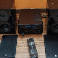 Yamaha CRX-E320 и колони NX-E700, снимка 1 - Аудиосистеми - 36156505