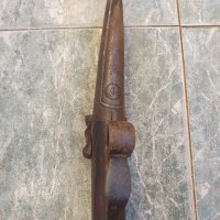 Приклад от стара френска пушка с 2 спусъка, снимка 15 - Колекции - 44384365