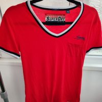 Дамска тениска Superdry XS размер, снимка 1 - Тениски - 41509161