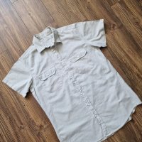 Страхотна мъжка ленена риза DRESSMANN размер M, снимка 2 - Ризи - 41683164