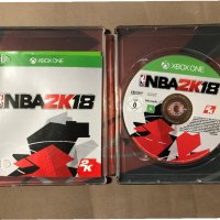 NBA 2K18 за XBOX ONE метална кутия, снимка 2 - Игри за Xbox - 35950001