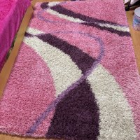 Shaggy килим в розови нюанси, снимка 1 - Килими - 42568708