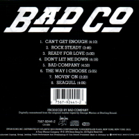 Компакт дискове CD Bad Company ‎– Bad Company, снимка 2 - CD дискове - 36215473