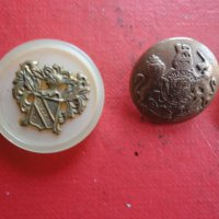 Старинни армейски копчета , снимка 2 - Колекции - 41654177