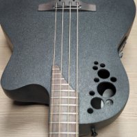 Бас китара   Ovation Elite TX Mid Depth Acoustic-Electric Bass Black, снимка 10 - Китари - 36012263