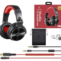 Професионални слушалки Hi-res OneOdio Studio Pro 10 Red/Black, 20 Hz-40 KHz, 32 Ом, 1600 mw, снимка 7 - Слушалки и портативни колонки - 42485040