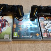 PS3 Playstation3  Пс3 Плейстейшън3 slim pro +2 контролера и 3 игри, снимка 2 - PlayStation конзоли - 44458042