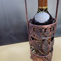 Поставка за бутилка вино Кошница метална ., снимка 7 - Декорация за дома - 42675990