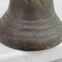 Стара месингова камбана със сребро , снимка 4 - Колекции - 40979855