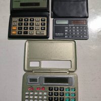 Лот калкулатори, снимка 1 - Друга електроника - 41190948