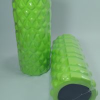 Foam Roller Larsen иновативна 2в1 без основа ролка за тренировки и йога, снимка 4 - Йога - 40769386