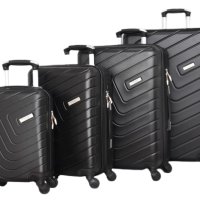 Пластмасови куфари в четири размера, няколко цвята, КОД: 2052-4, снимка 4 - Куфари - 40585927