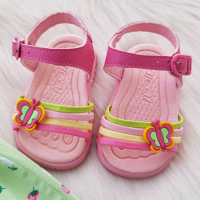 Бебешки комплект "Черешки" 9-12месеца и сандали №16, снимка 9 - Комплекти за бебе - 44815583