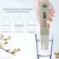 TDS Meter Тестер Анализатор за качеството на питейната вода, снимка 7 - Друга електроника - 40135970