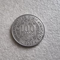 Монета . Африка. Западна Африка. 100 франка . 1997 година., снимка 4 - Нумизматика и бонистика - 41623078