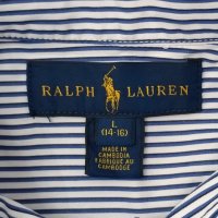 POLO Ralph Lauren оригинална риза ръст 147-158см дълъг ръкав, снимка 4 - Детски ризи - 44475065