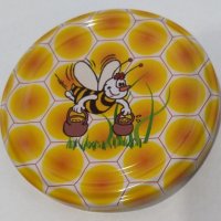 Атрактивни капачки за стъклени буркани с пчелен мед , снимка 5 - За пчели - 29454279