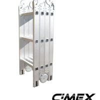 Мултифункционална алуминиева стълба - 4,80 м., (4x4), снимка 1 - Други машини и части - 41528058