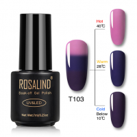 Термо гел лак ROSALIND - 7мл., снимка 3 - Продукти за маникюр - 36191506