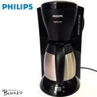 Програмируема кафе машина Philips HD7549/20 Gaia с термо кана, черна, снимка 5 - Кафемашини - 40267013