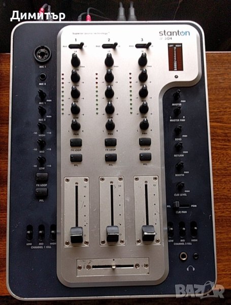 Stanton M. 304 DJ Mixer, снимка 1