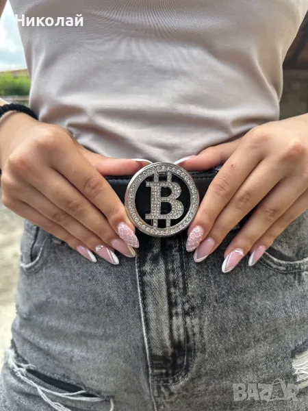 Унисекс колан Биткойн, снимка 1
