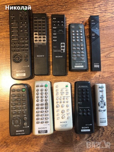 SONY -АУДИО/ВИДЕО/ДВД ДИСТАНЦИОННИ, снимка 1