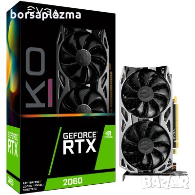 EVGA GeForce RTX 2060 KO ULTRA GAMING, 6GB GDDR6, снимка 1