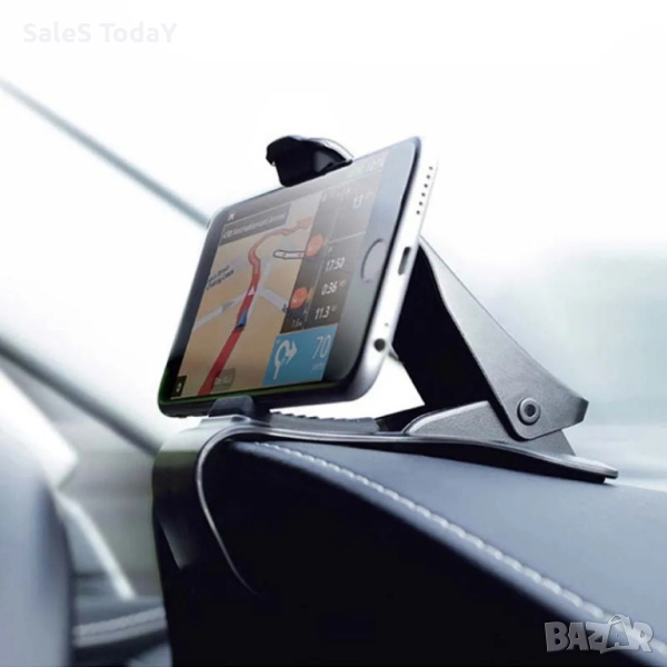 Поставка за телефон, за табло, стойка GSM тип щипка, снимка 1