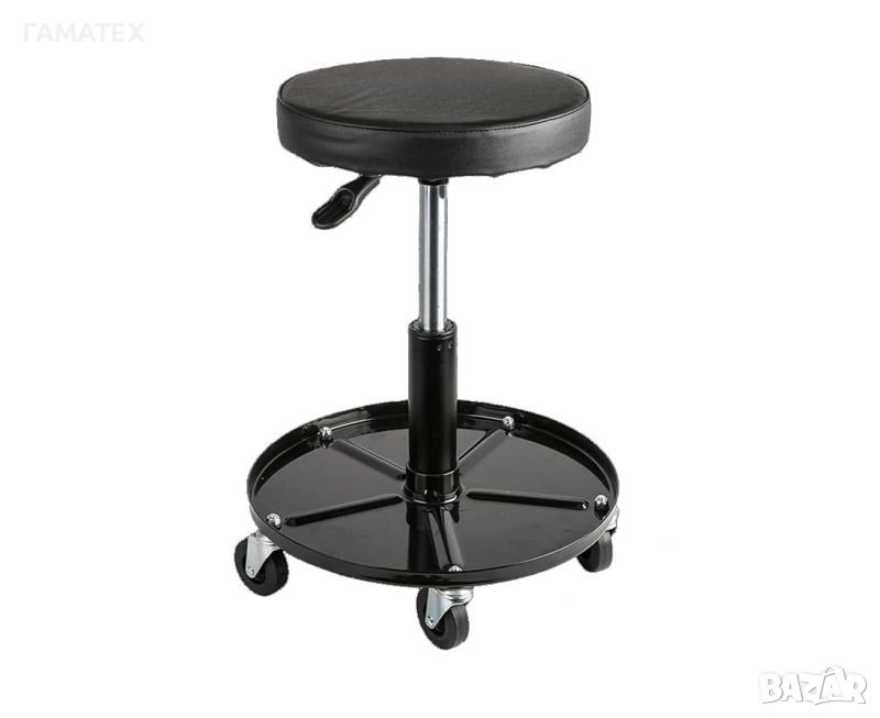 Стол подвижен с кръгъл рафт, 55050, снимка 1