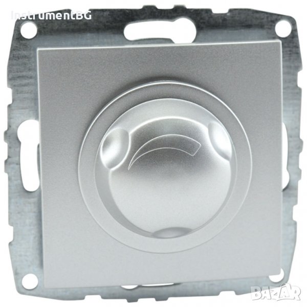 Промоция - 68% отстъпка !  Димер M+K RC ЗА LED 300W MONO DESPINA / сребрист, снимка 1